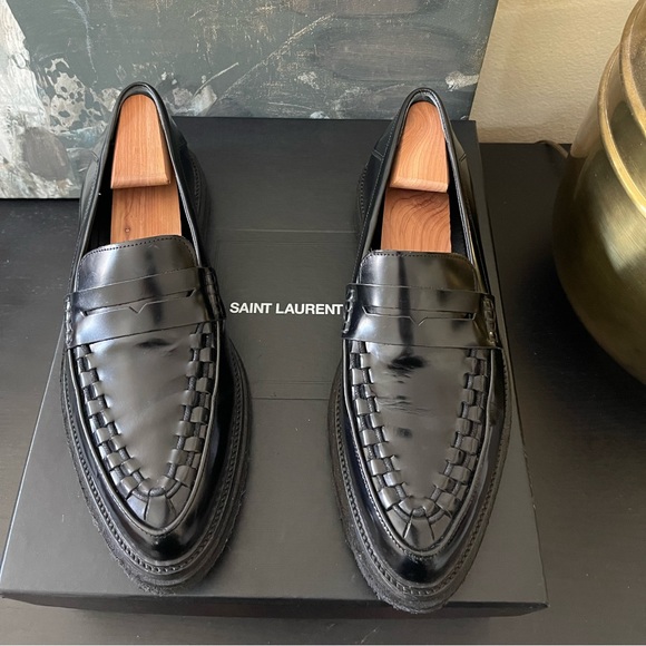 ❤️ All Saints Creepers Loafers Size 44 or 11 Mint Condition - Picture 3 of 5